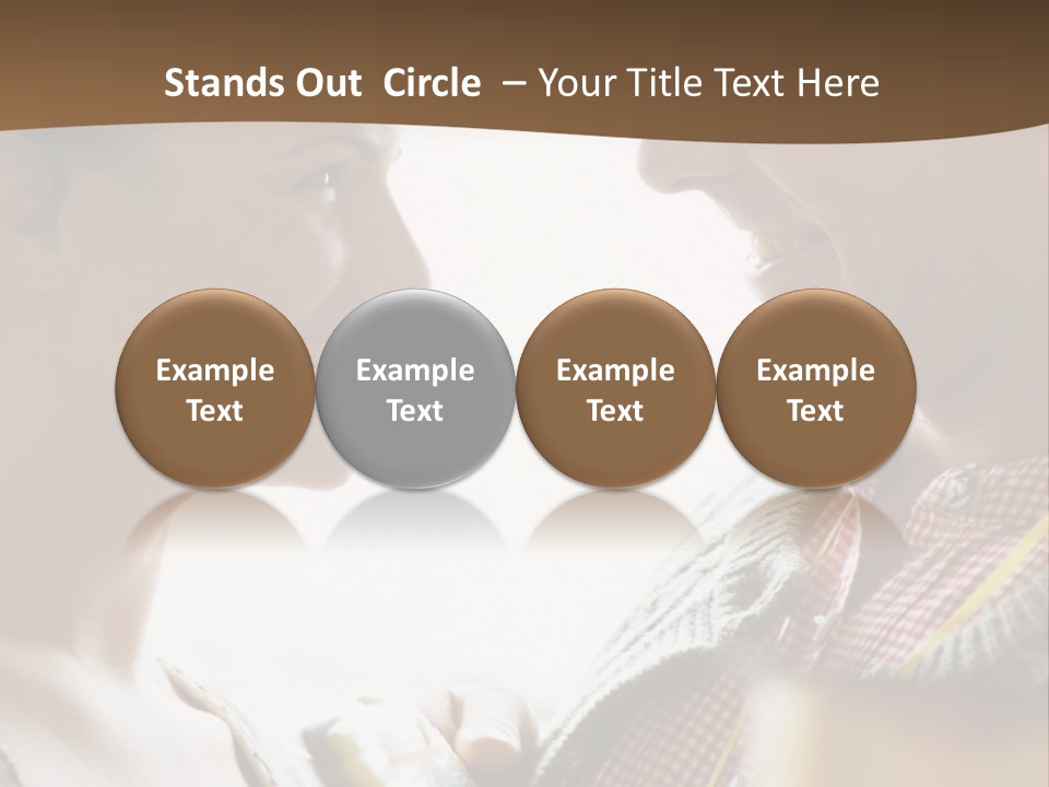 Male Profile People PowerPoint Template