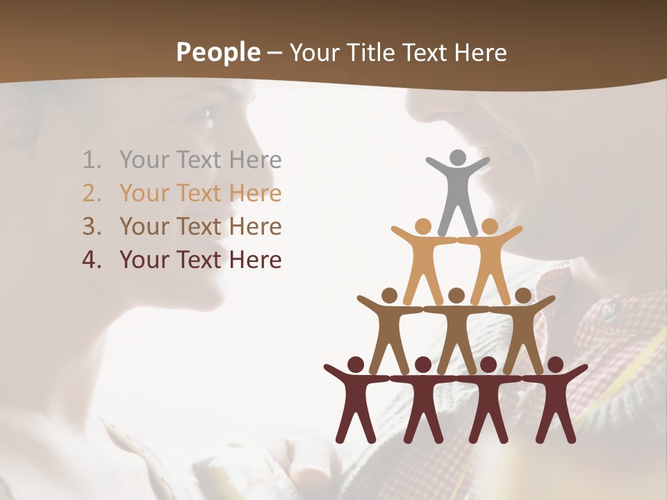 Male Profile People PowerPoint Template