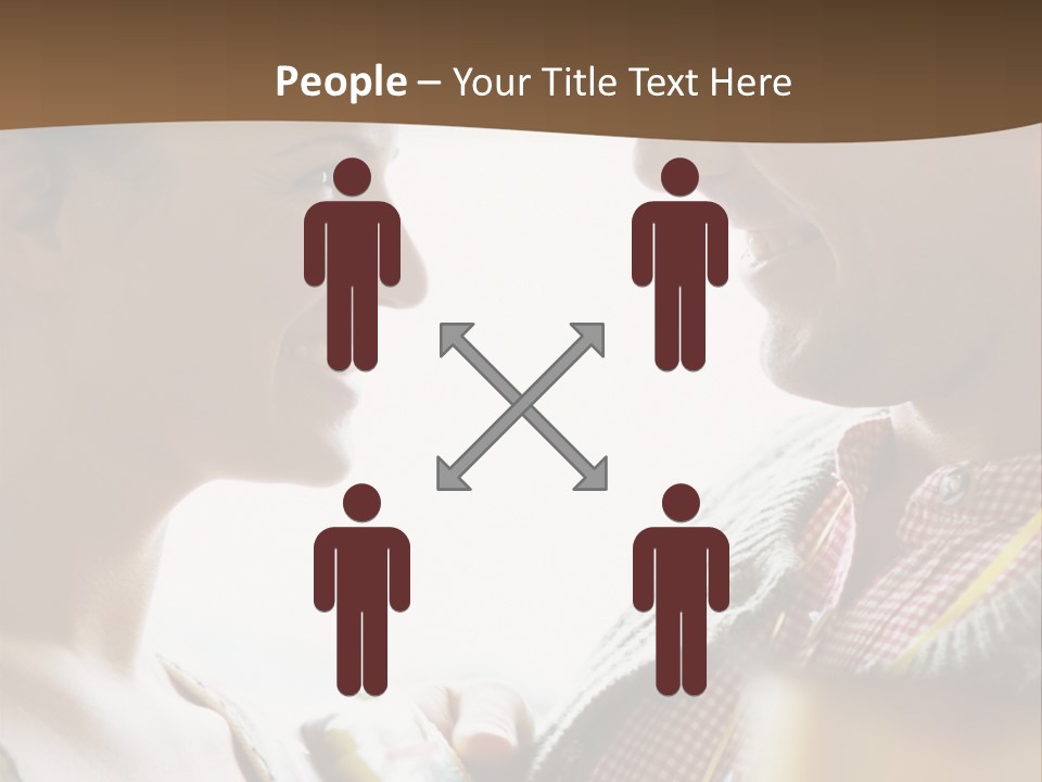 Male Profile People PowerPoint Template