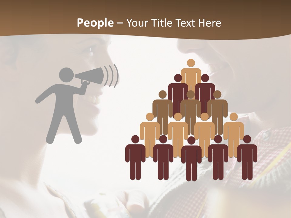 Male Profile People PowerPoint Template