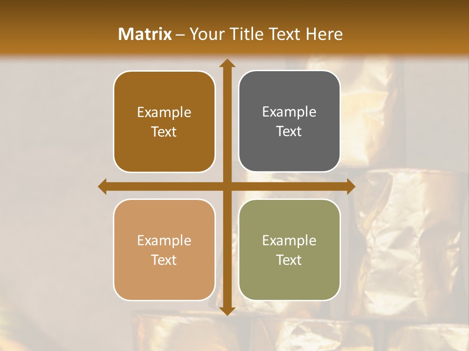 German Beerfestival Containers Outside PowerPoint Template