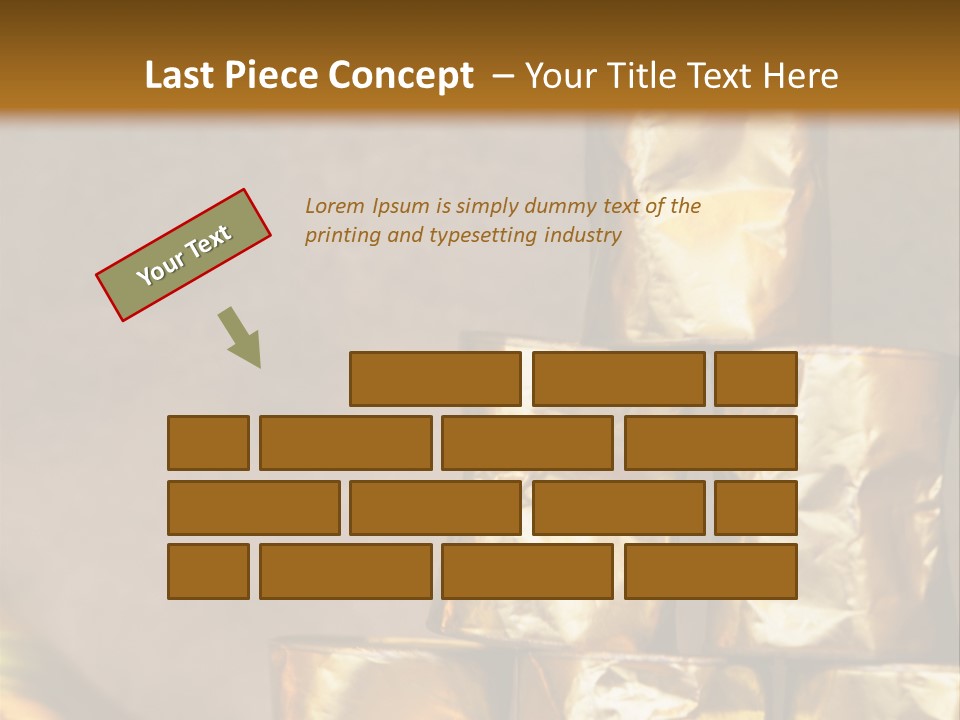 German Beerfestival Containers Outside PowerPoint Template