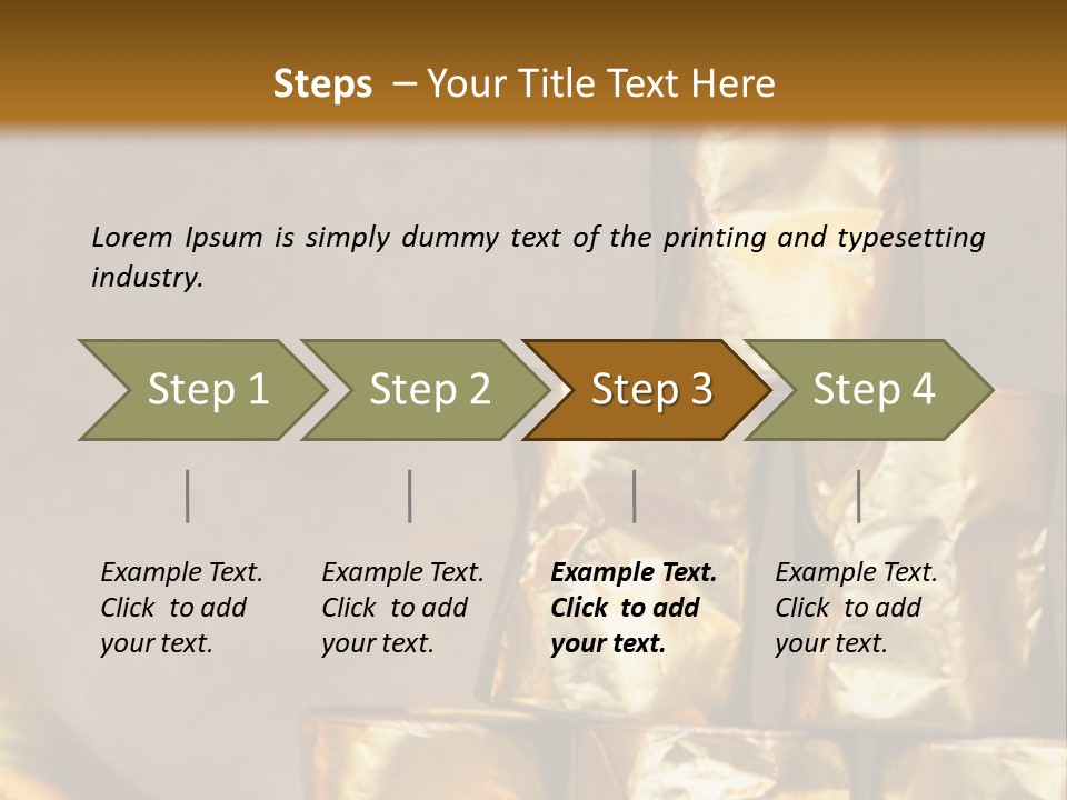 German Beerfestival Containers Outside PowerPoint Template