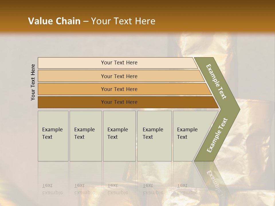 German Beerfestival Containers Outside PowerPoint Template