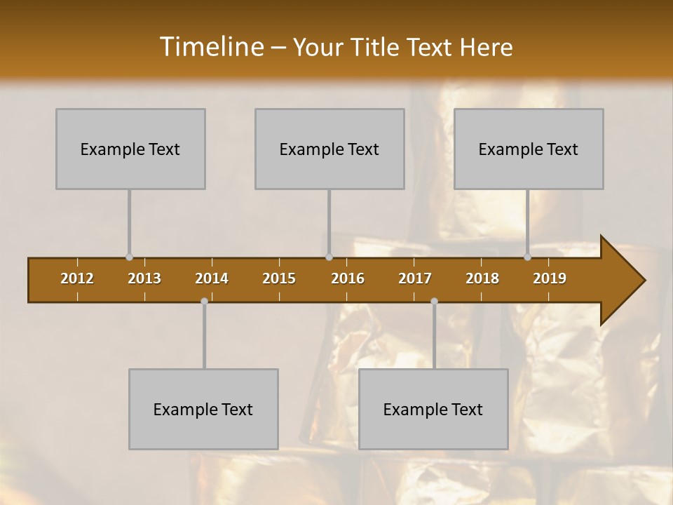 German Beerfestival Containers Outside PowerPoint Template
