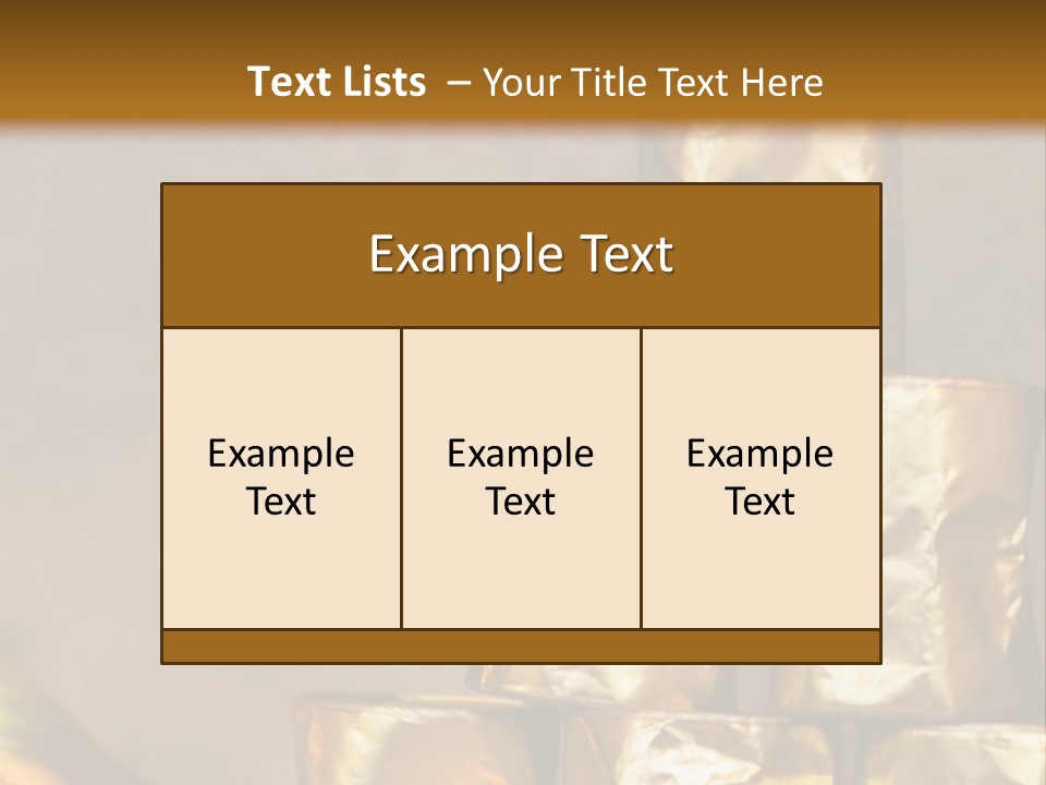 German Beerfestival Containers Outside PowerPoint Template