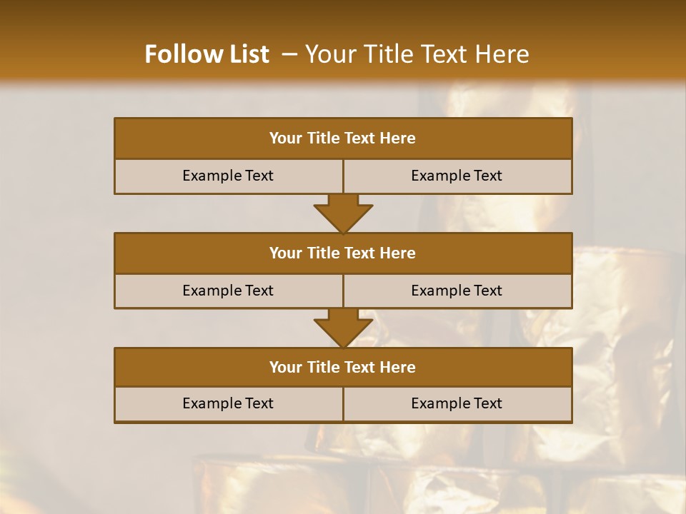 German Beerfestival Containers Outside PowerPoint Template