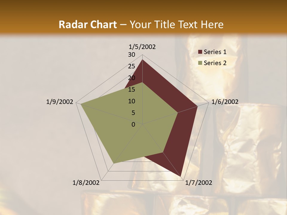 German Beerfestival Containers Outside PowerPoint Template