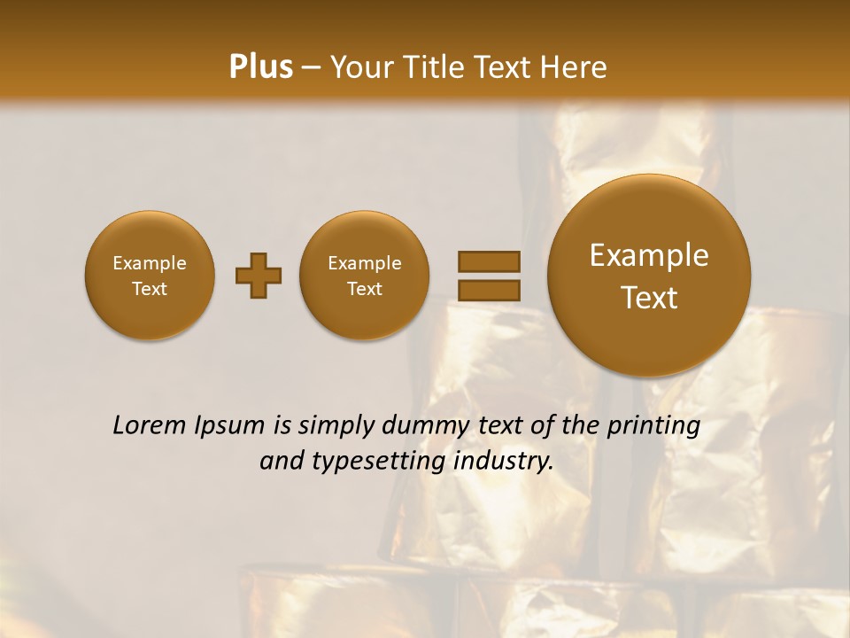 German Beerfestival Containers Outside PowerPoint Template