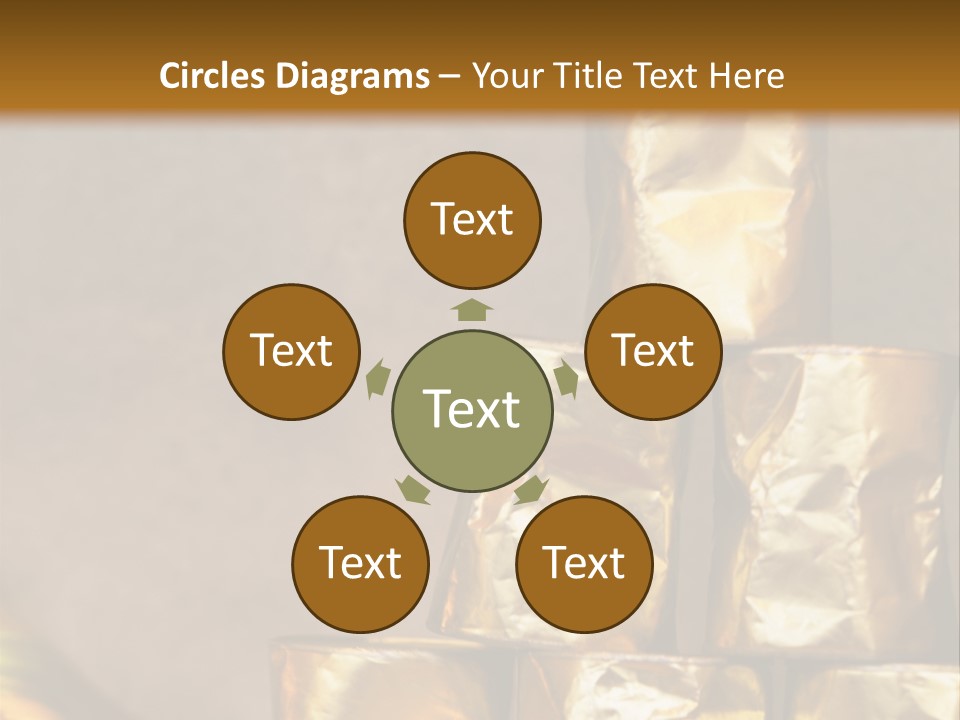 German Beerfestival Containers Outside PowerPoint Template