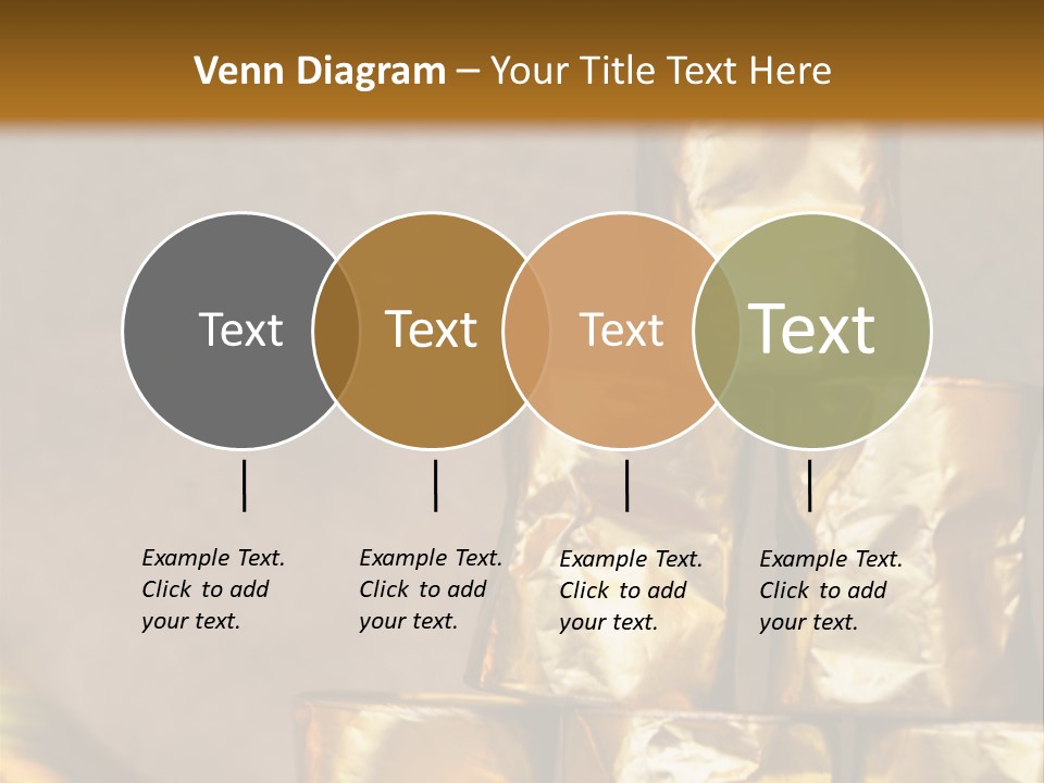 German Beerfestival Containers Outside PowerPoint Template