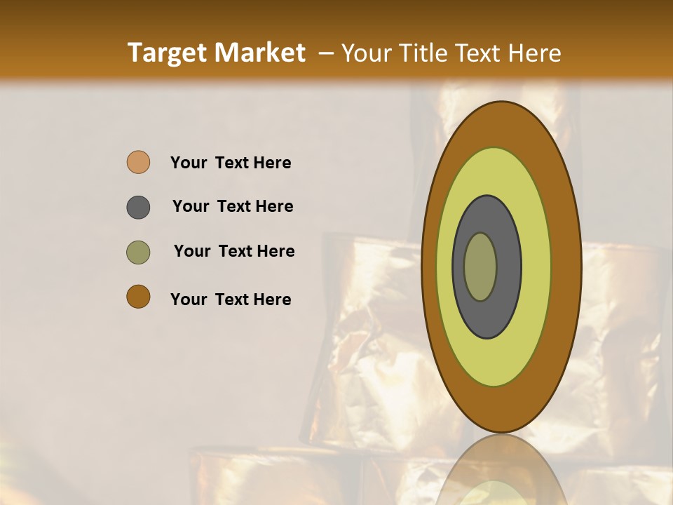 German Beerfestival Containers Outside PowerPoint Template