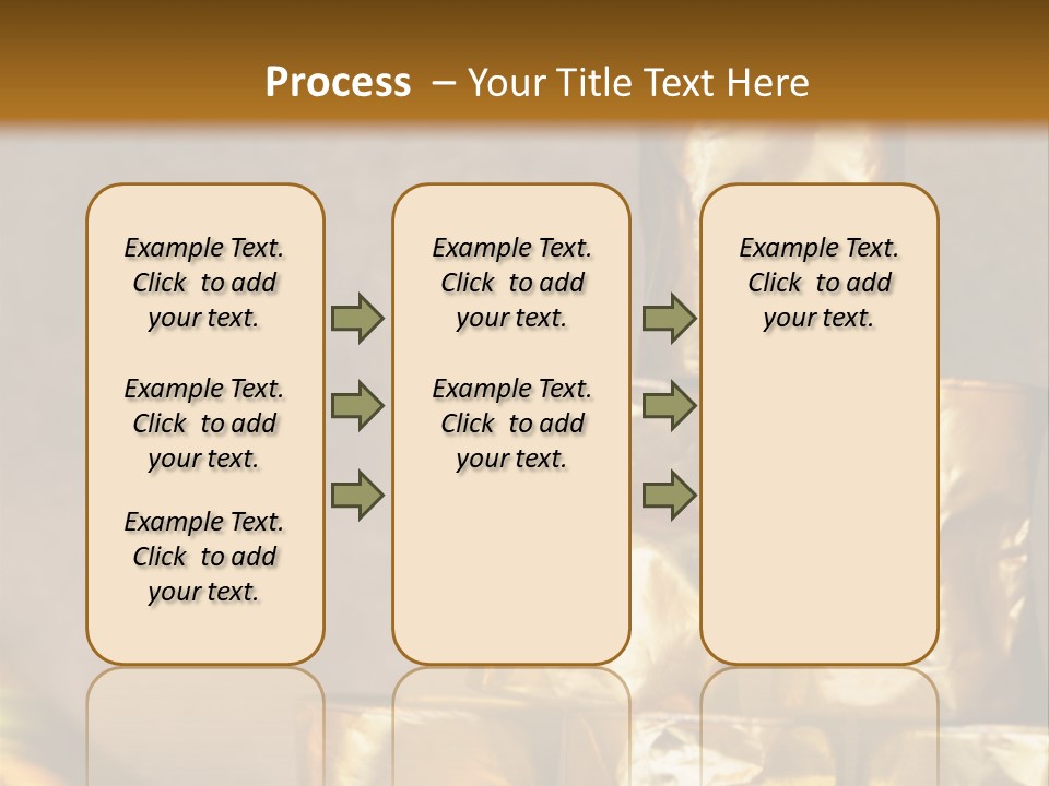 German Beerfestival Containers Outside PowerPoint Template