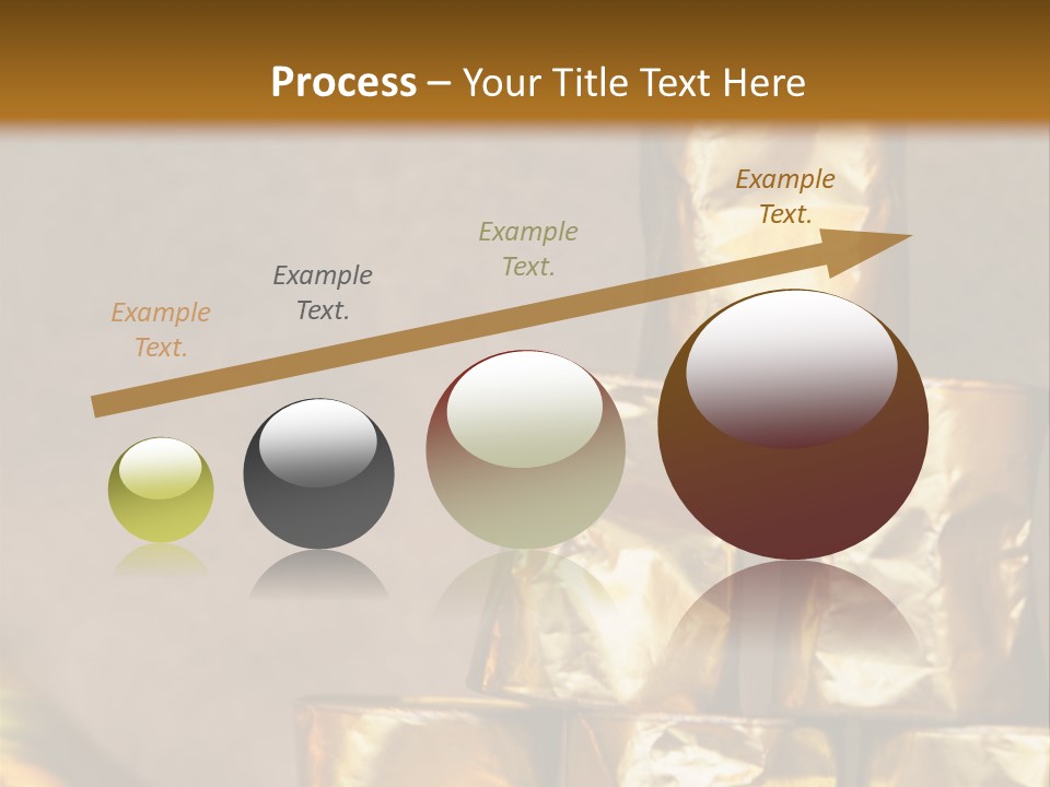 German Beerfestival Containers Outside PowerPoint Template