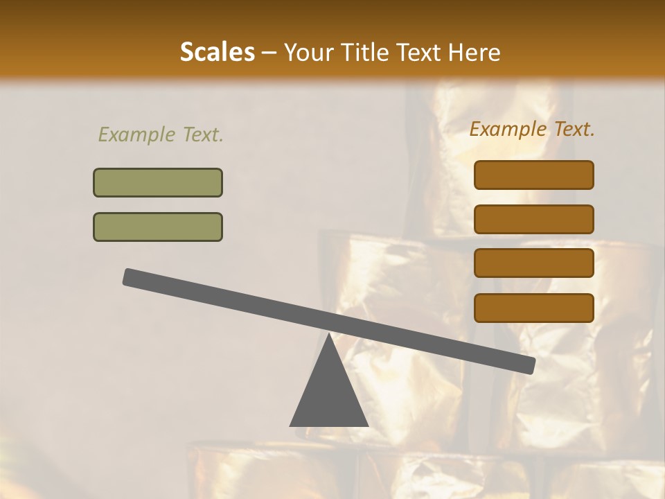 German Beerfestival Containers Outside PowerPoint Template