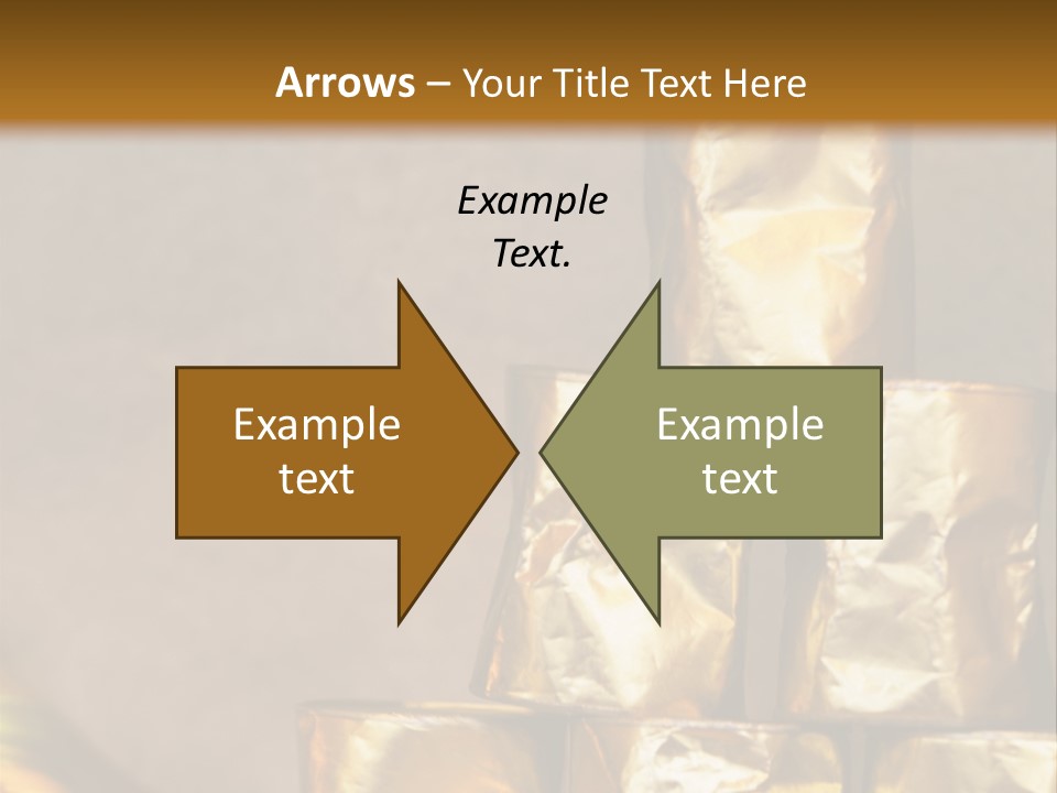 German Beerfestival Containers Outside PowerPoint Template