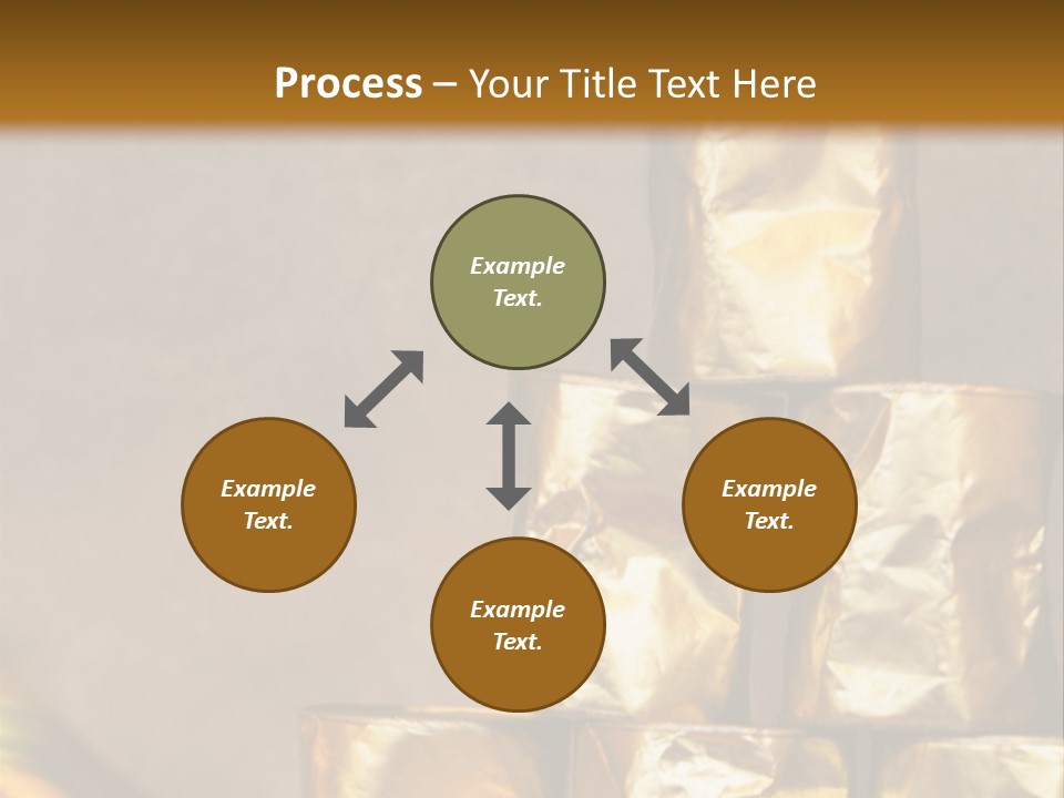 German Beerfestival Containers Outside PowerPoint Template