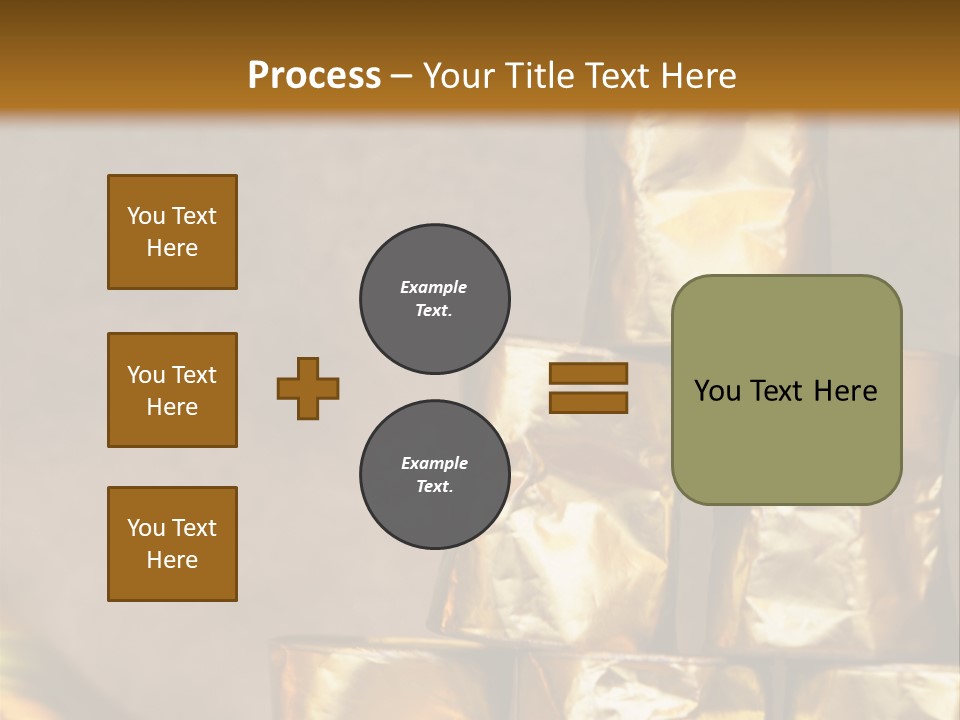 German Beerfestival Containers Outside PowerPoint Template