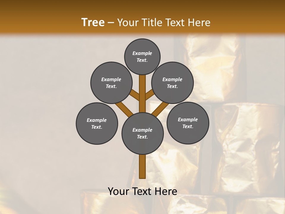 German Beerfestival Containers Outside PowerPoint Template