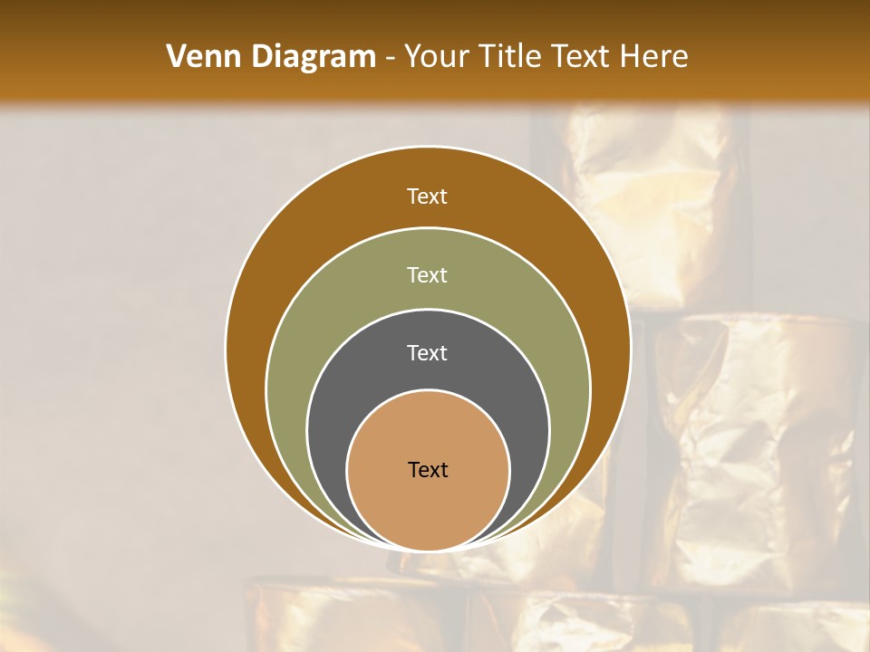 German Beerfestival Containers Outside PowerPoint Template