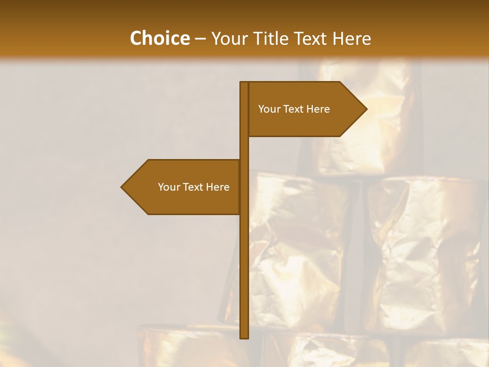 German Beerfestival Containers Outside PowerPoint Template