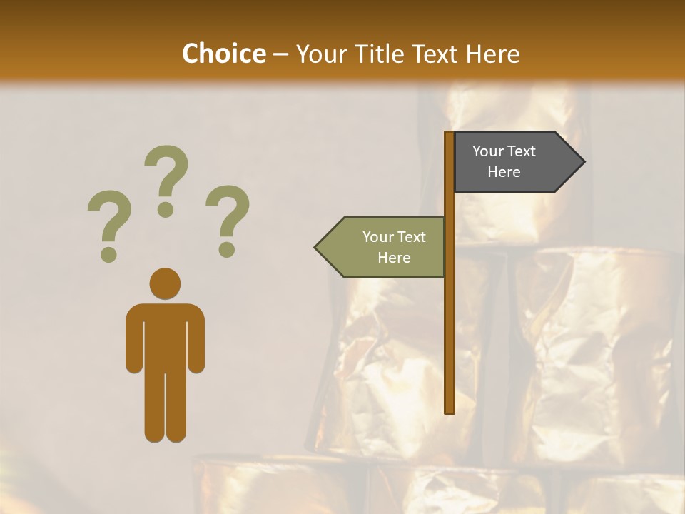 German Beerfestival Containers Outside PowerPoint Template