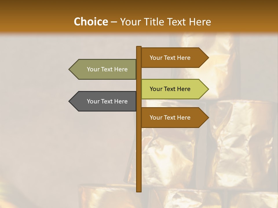 German Beerfestival Containers Outside PowerPoint Template
