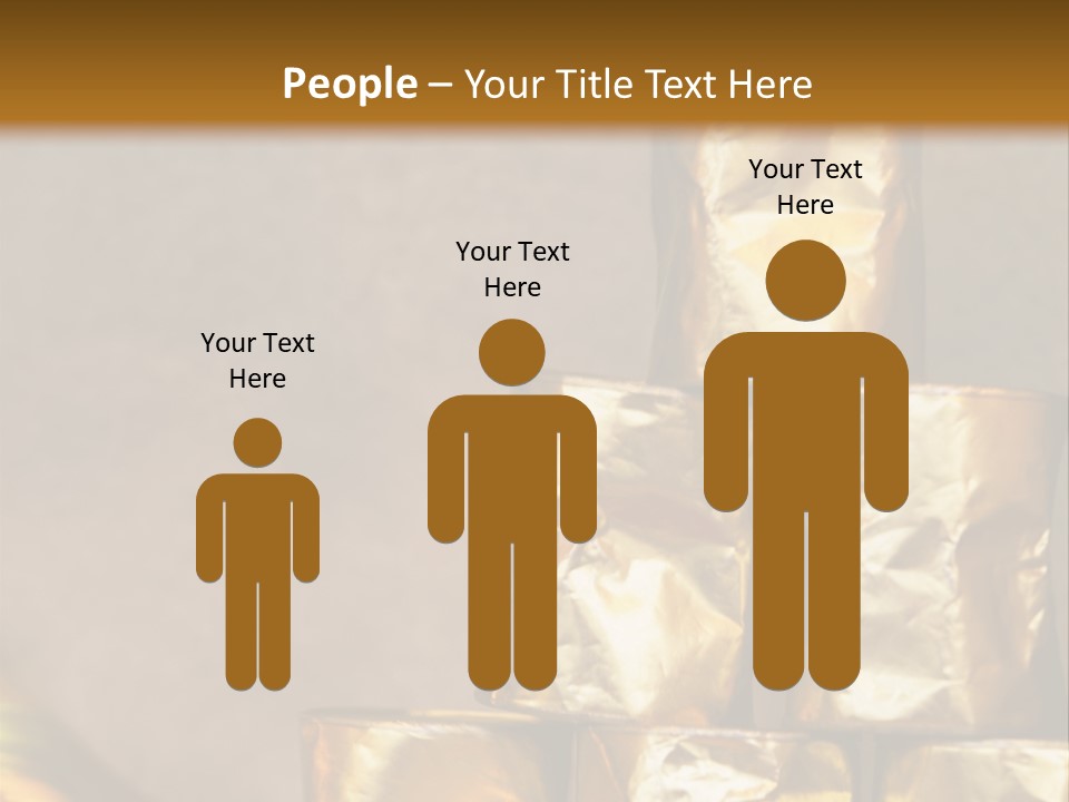 German Beerfestival Containers Outside PowerPoint Template