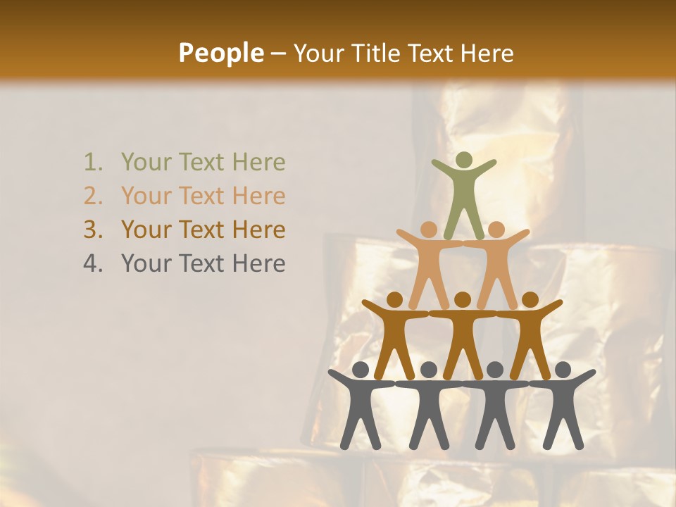 German Beerfestival Containers Outside PowerPoint Template