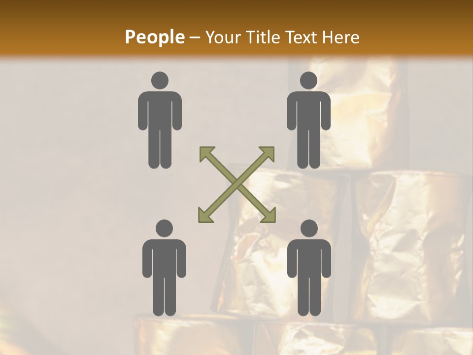 German Beerfestival Containers Outside PowerPoint Template