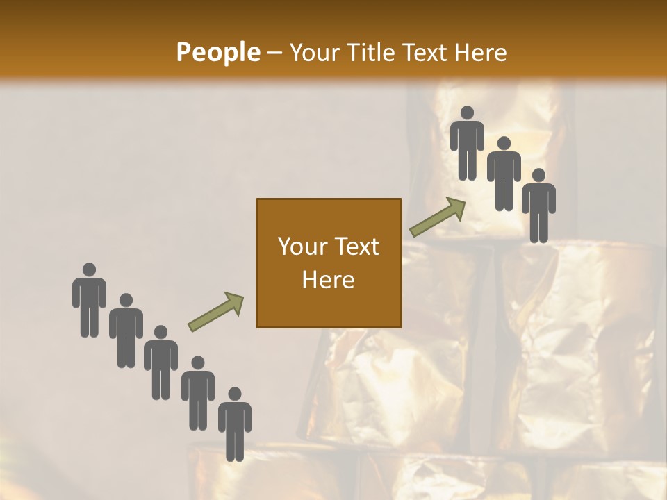 German Beerfestival Containers Outside PowerPoint Template