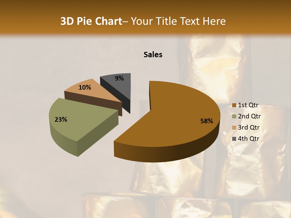 German Beerfestival Containers Outside PowerPoint Template