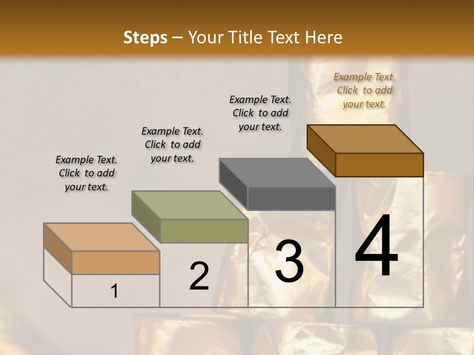 German Beerfestival Containers Outside PowerPoint Template