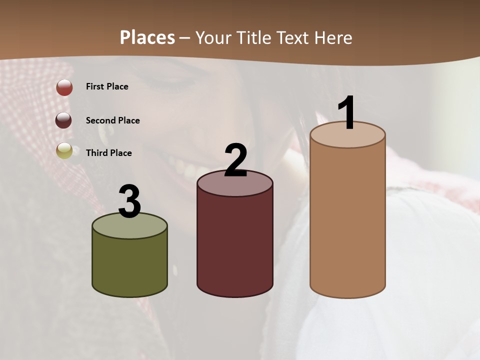 Happiness Outdoors Amused PowerPoint Template