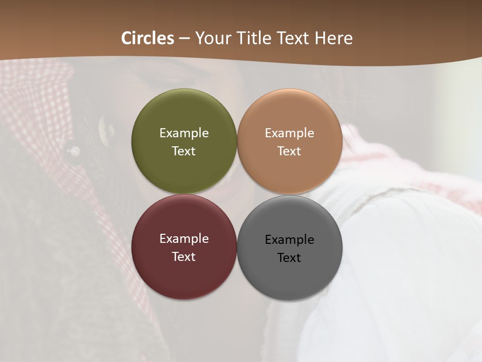 Happiness Outdoors Amused PowerPoint Template