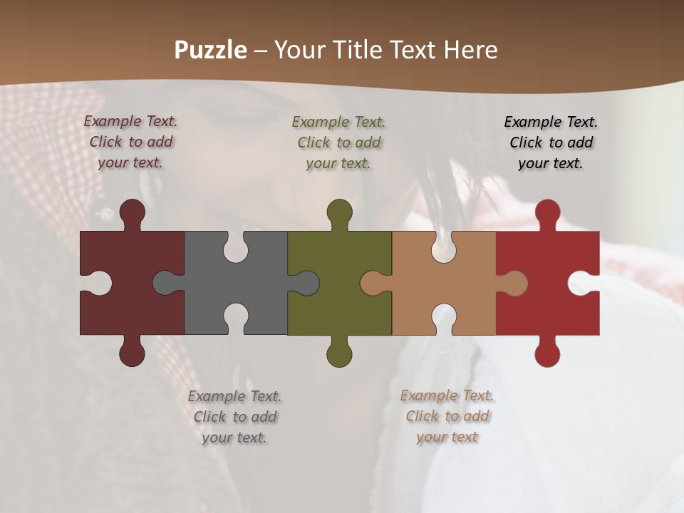Happiness Outdoors Amused PowerPoint Template