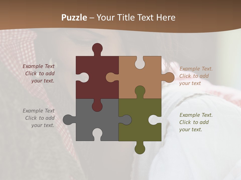 Happiness Outdoors Amused PowerPoint Template