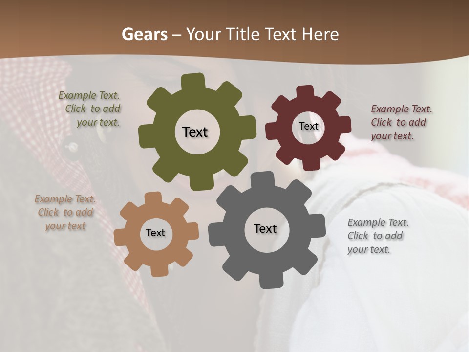 Happiness Outdoors Amused PowerPoint Template