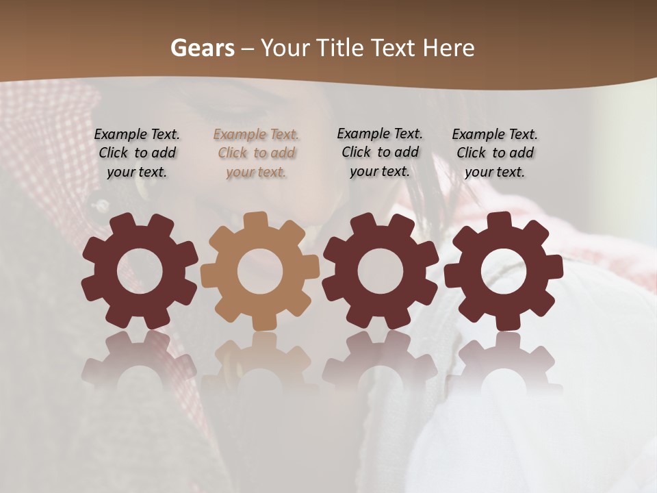 Happiness Outdoors Amused PowerPoint Template