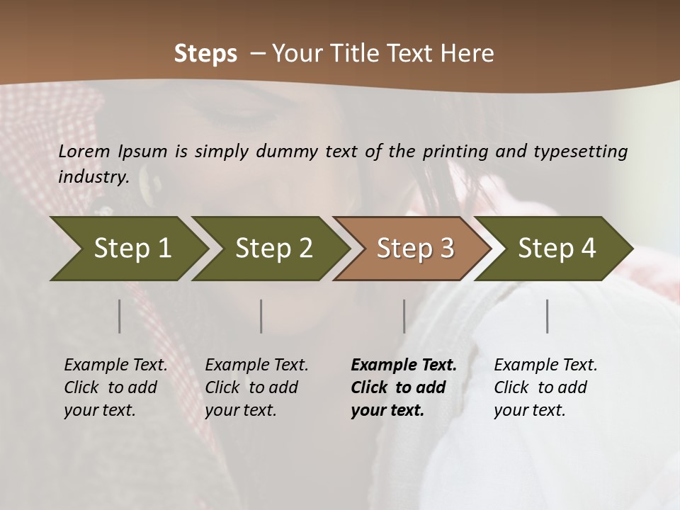 Happiness Outdoors Amused PowerPoint Template