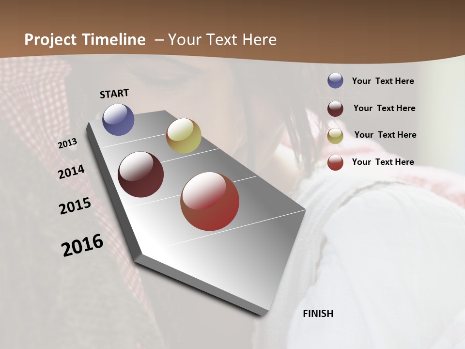Happiness Outdoors Amused PowerPoint Template