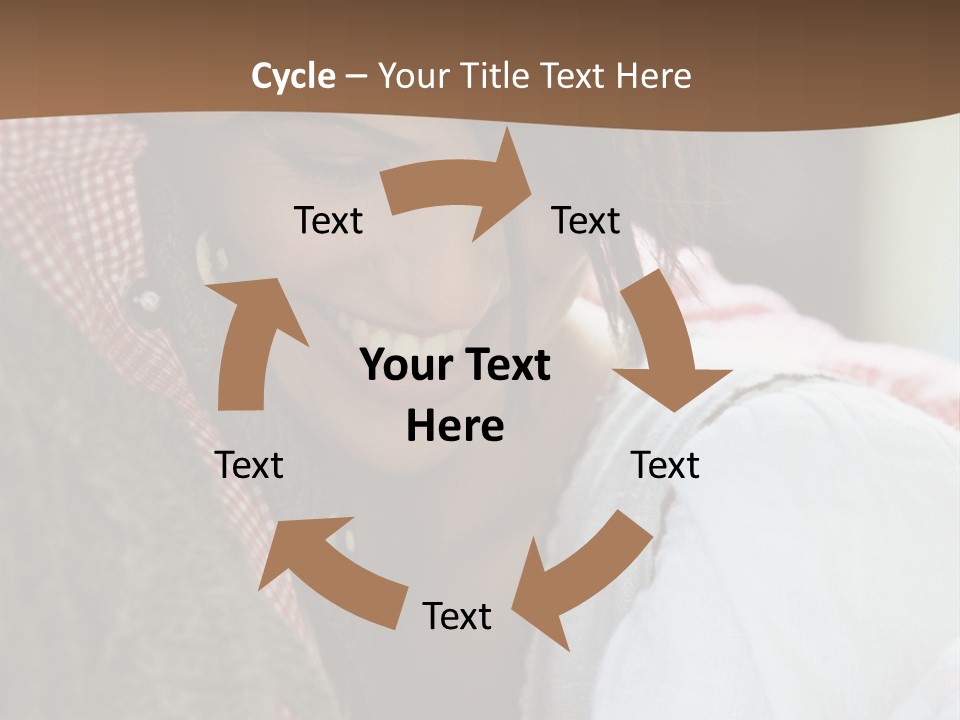 Happiness Outdoors Amused PowerPoint Template