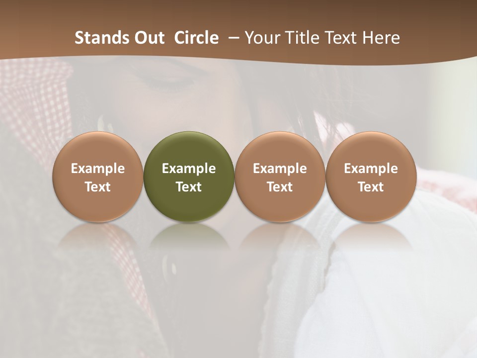Happiness Outdoors Amused PowerPoint Template