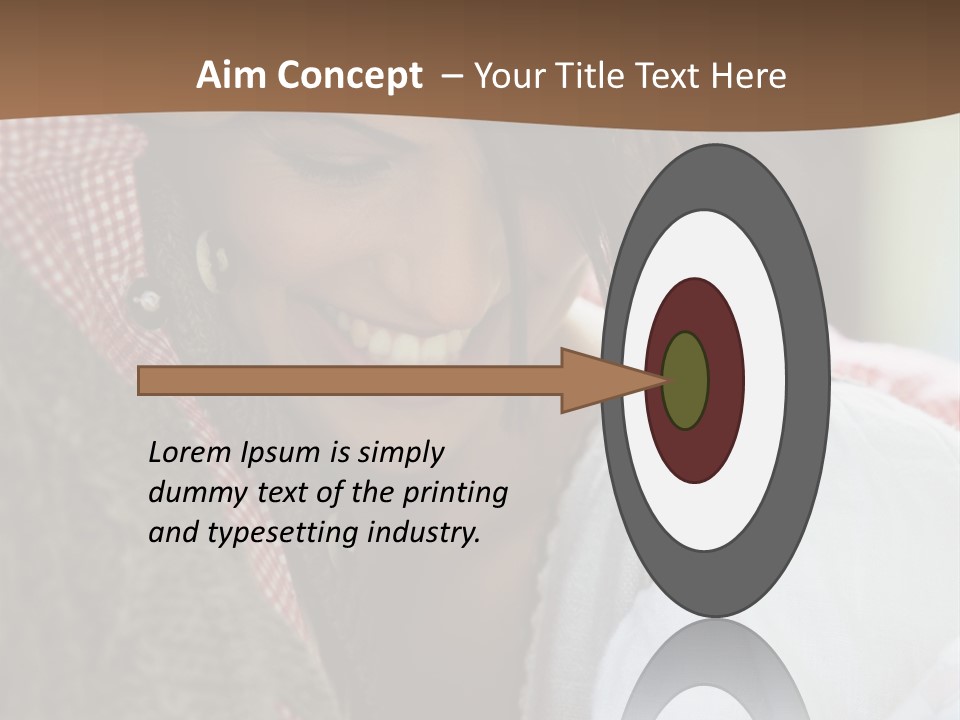 Happiness Outdoors Amused PowerPoint Template