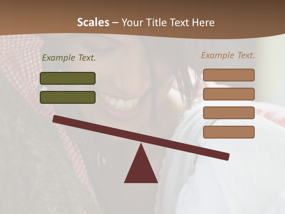 Happiness Outdoors Amused PowerPoint Template
