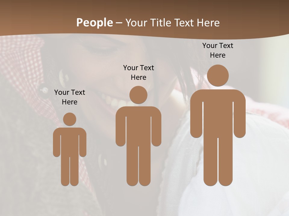 Happiness Outdoors Amused PowerPoint Template