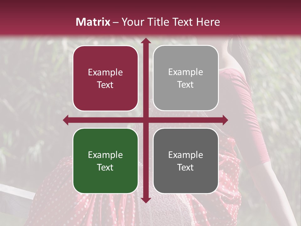 Emotions Females Colorful PowerPoint Template