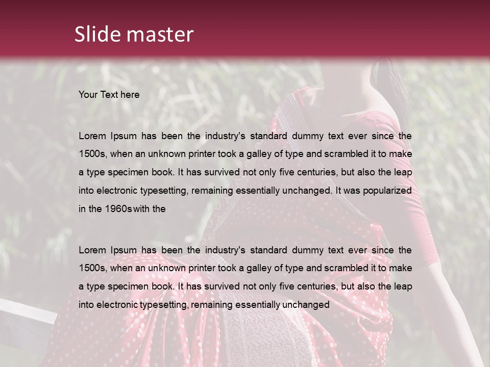 Emotions Females Colorful PowerPoint Template