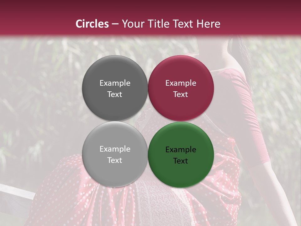 Emotions Females Colorful PowerPoint Template