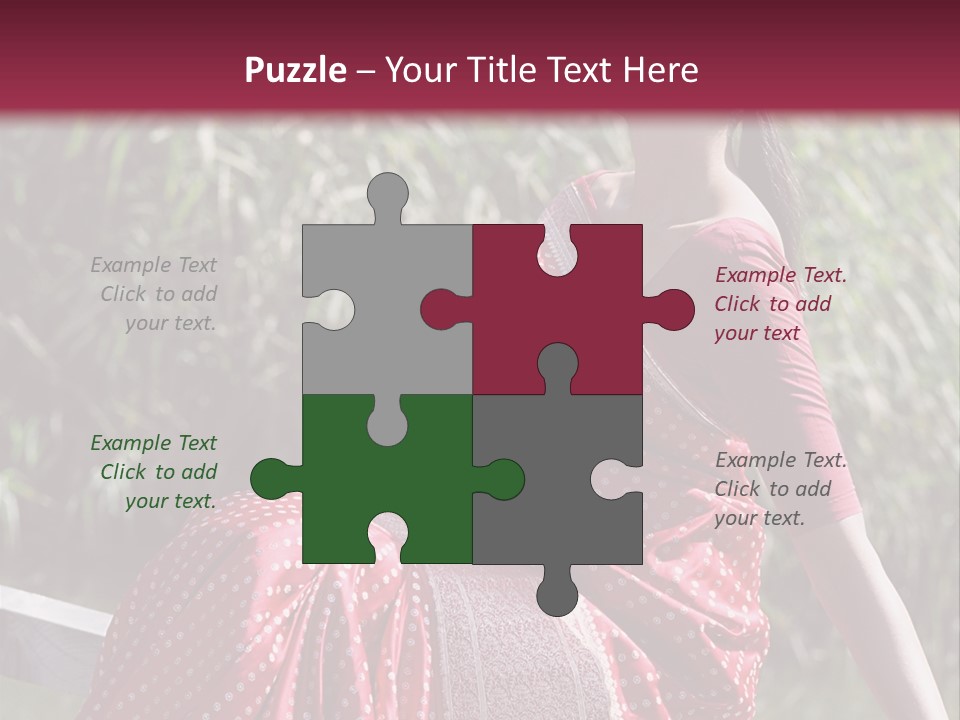 Emotions Females Colorful PowerPoint Template